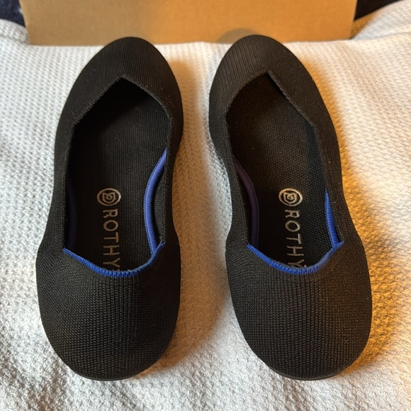 Rothy’s Size 11 Women Flats lightly worn Black - Picture 3 of 6